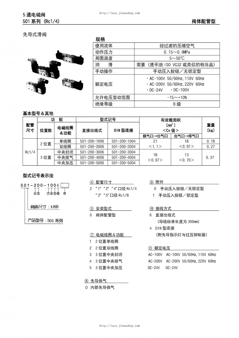 日本TACO電磁閥、雙位閥選型手冊(cè)（中文版）_頁(yè)面_01