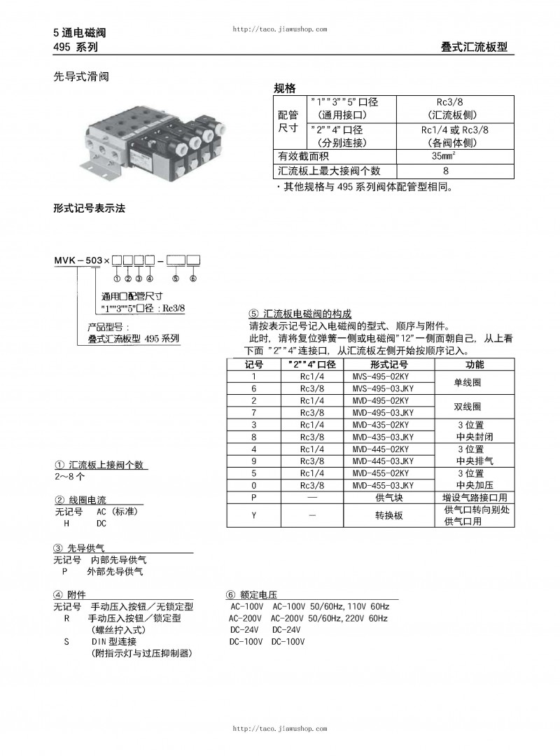 日本TACO電磁閥、雙位閥選型手冊（中文版）_頁面_08