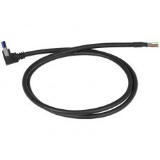 ELFIN 黑色 USB 電纜，A 型公頭系列