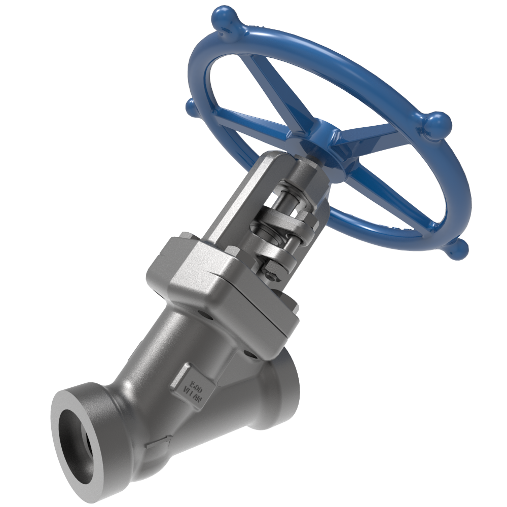 VELAN 鍛鋼斜式截止閥ASME B16.34系列