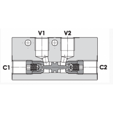 FLUID-PRESS 雙*導式單向閥FPD-LE-1/4