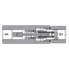 FLUID-PRESS 順序閥FPSQR-LD-1/2系列