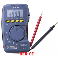 DER EE 袖珍型數(shù)字萬(wàn)用表DE-15系列
