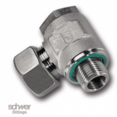 schwer fittings 直角旋轉(zhuǎn)管接頭SR-586G