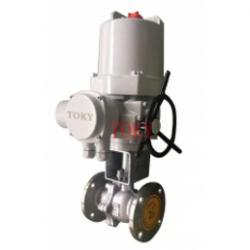 TOKY 電動(dòng)防爆調(diào)節(jié)襯氟球閥系列