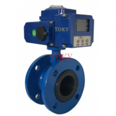 TOKY 電動(dòng)法蘭橡膠蝶閥系列