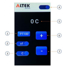 ALTEK Motion RTD模擬器EX1000-A系列