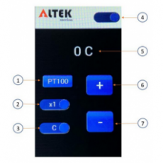 ALTEK Motion RTD模擬器EX1000-A系列