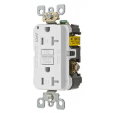 HUBBELL 防電弧故障自檢型AFCI插座AFR20TRW
