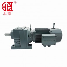 BEI 直線斜齒輪減速帶剎車電機(jī)R系列
